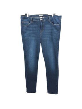 Judy Blue Jeans 2XL Skinny Dark Wash Stretch High Rise Denim Plus Size 8390